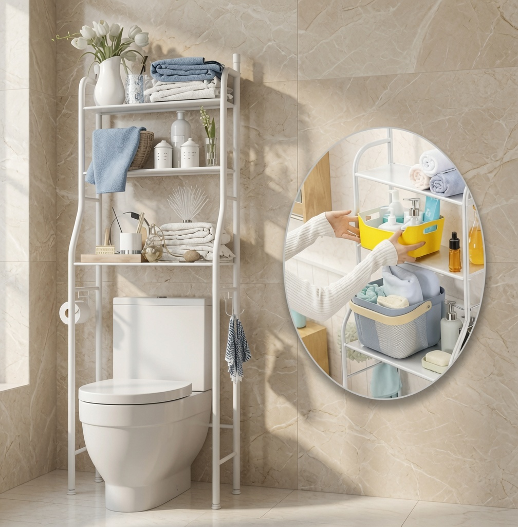 ESTANTE ORGANIZADOR PARA BAÑO