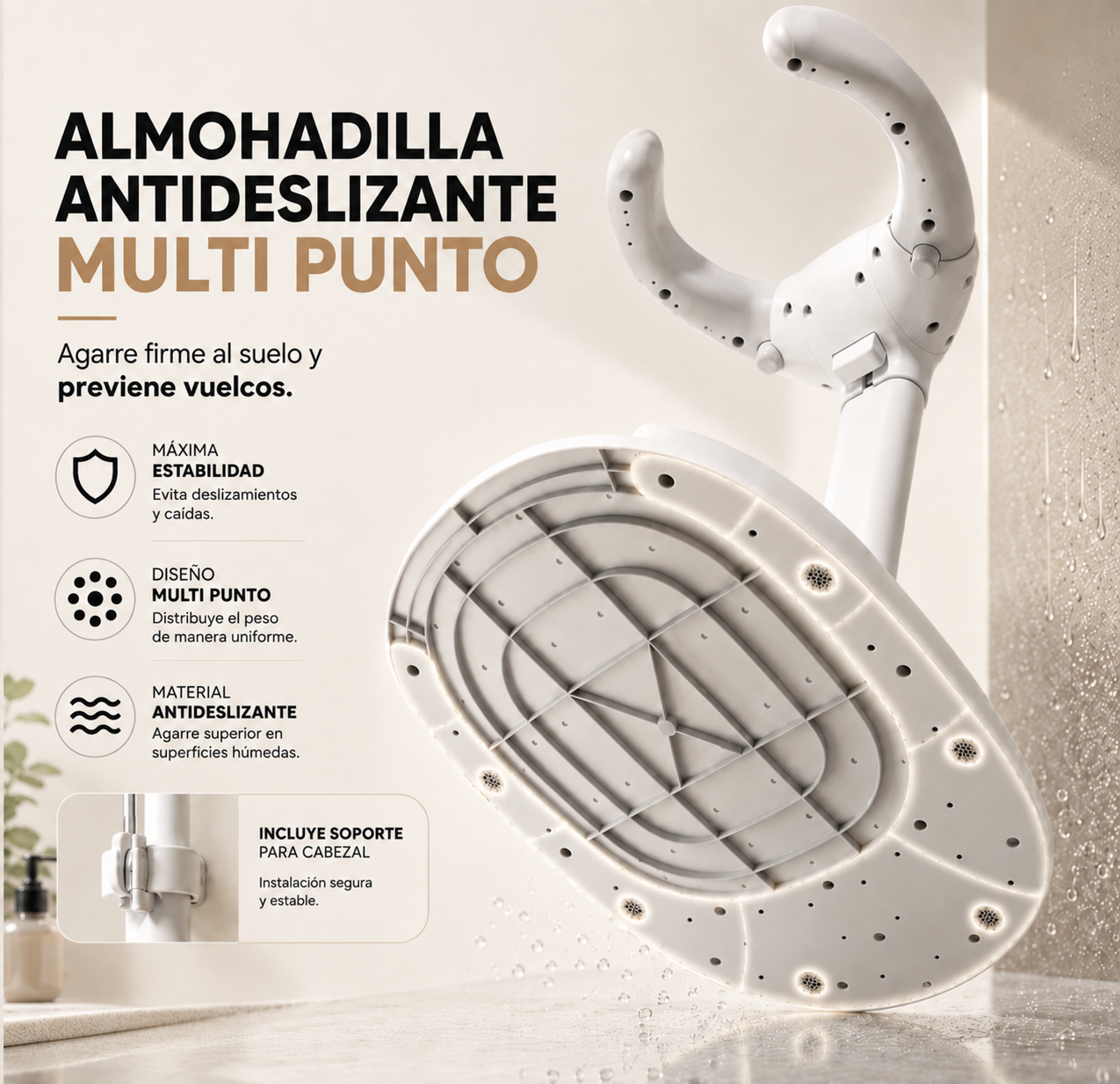 AquaSafe | Soporte De Baño Para Bebé