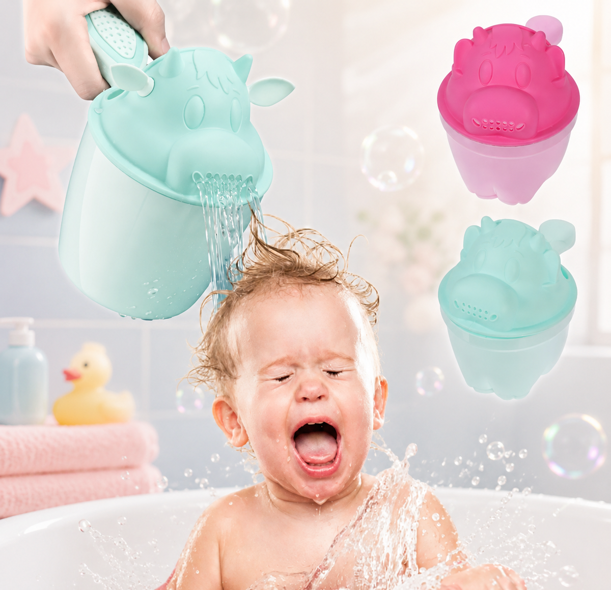 AquaSafe | Jarro Para Baño de bebé